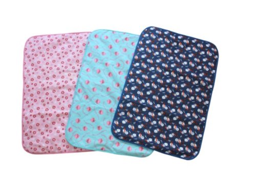 eFuture(TM) Cotton Cloth Waterproof Reusable Baby Infant Urinal Pad Cover Mat Mattress Pad(Small Size) +eFuture's nice Keyring