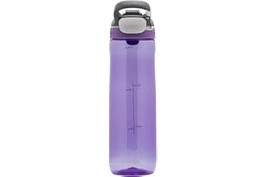 Contigo Cortland Autoseal Water Bottle | Large 720ml BPA Free Drinking Bottle | Sports Flask | Leakproof Drink Bottle | Ideal for School, Gym, Bike, Running, Hiking