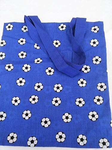 Blue Football Boys Tote Bag