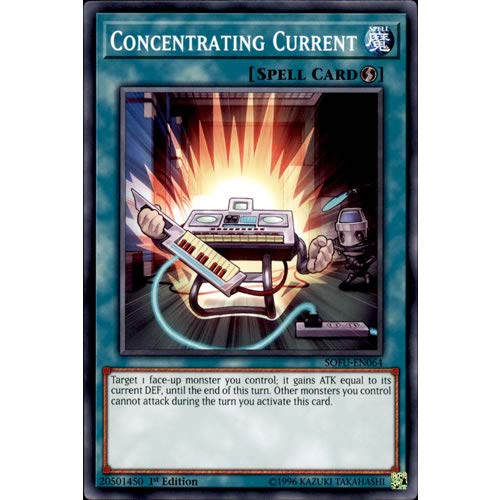 Yugioh Sofu En064 1st Ed Concentrating Current Common Card Soul |  Desertcart Brunei
