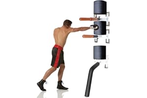 DYK&NX Wall Mounted Wing Chun Dummy, Simple Wing Chun Dummy for Martial Arts, Portable Wing Chun Dummy, for Tree or Soft Object, Home Martial Arts Wing Chun Training Device
