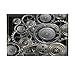 Produktbild Viele Precise Gears Work und Run Bad Teppiche für Bad Rutschfeste Bodeneingänge Outdoor Indoor Haustür Matte 60X40CM Badematte Silber Schwarz