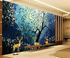 All Your Design 3D Wallpaper, Wall Stickers Self Adhesive Vinyl Print Decal for Living Room, Bedroom, Kids Room, Office, Hall etc