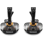 Thrustmaster T.16000M Space Sim Duo Stick - PC i&ccedil;in HEART HallEffect AccuRate Teknolojisine sahip &Ccedil;ift Ambidextrous Joystick