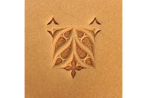 DANDS LTD Stempelwerkzeug für Lederhandwerk Handwerk Messing Prägung #238