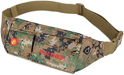 JWBB Daily special super light multifunctional outdoor running backpack men and women's mountaineering bags riding waterproof chest chest 6 inch mobile phone,Military green