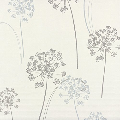 Rasch Tapete Deco Chic 728309 Floral weiss grau metallic