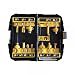 Produktbild DeWalt DR9992-XC  Fräser-Set, 12-teilig, mit 8 mm-Schaft