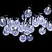 Produktbild Solar Lichterkette, Homecube 20ft / 6m 30 LED Kristallkugel wasserdichte Outdoor-Lichterkette Solar angetriebene Globus Fee String für Garten, Hof, Haus, Landschaft, Weihnachten Weihnachtsbeleuchtung feiern (weiß)