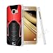 Produktbild Exklusive Armour Design Hartschale zum Aufstecken Rückseite Schutzhülle für Samsung Galaxy Modelle von iPhone R Us®, rot, Samsung Galaxy C7