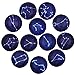 Produktbild 12 Stück Kühlschrankmagnete-Set in 12 Konstellationsserie Schöne Glas kreative Pushpins für Whiteboards & Küchen 35mm * 8mm1.4 * 0.31INCH