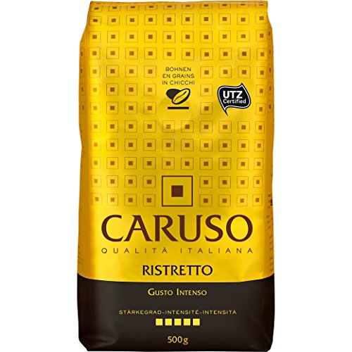 Preisvergleich Produktbild Kaffee Caruso Ristretto Bohnen