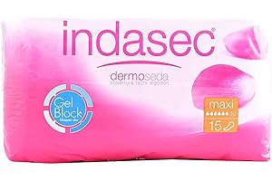 Indasec Dermoseda Maxi, 15 unidades