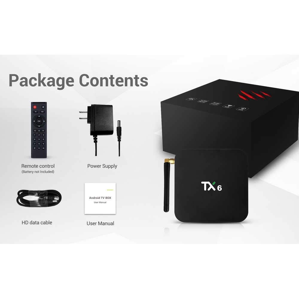 X96 Tanix Tx6s Android 10 0 4gb 64gb Android Tv Box Supports Jio