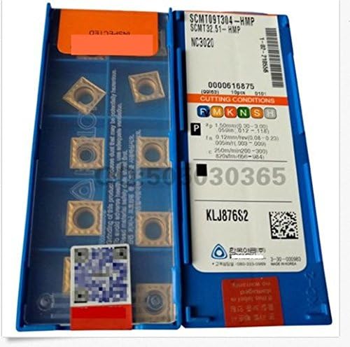 Gaobaijia 10pcs SCMT09T304-HMP NC3020 SCMT32.51-HMPCarbide Inserts New