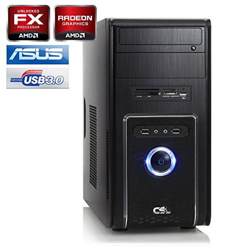 CSL Sprint 5832 – AMD FX-6300 6x 3500MHz, 8GB RAM, 1000GB HDD, Radeon R5 230, DVD, USB 3.1 - 2