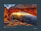 Farben der Erde 2019: Kalender 2019 (KUNTH Wandkalender Black Edition) by 