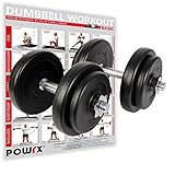 SET: Pesas incluidas en el conjunto: 4 x 1,25 kg + 4 x 2,5 kg + 2 x 2,5 kg (Barra); Diámetro de la barra: 30 mm