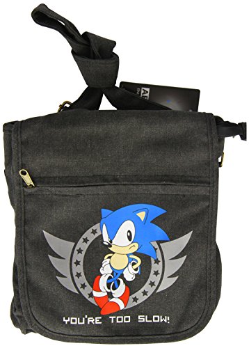 Preisvergleich Produktbild Sonic the Hedgehog Messenger Bag zu langsam
