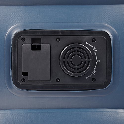Premium Luftbett Einzelbett – 91 x 187 x 46 cm – mit eingebauter elektrischer Pumpe und integriertem Kissen - 8