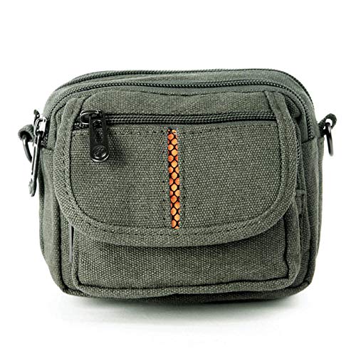 Preisvergleich Produktbild Tasche Reise Wandern,Sporttaschen wasserdichte Segeltuchtaschen Reittaschen Gürteltasche Umhängetasche Brustpaket Armee-Grün