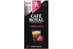 CAFÉ ROYAL Cafe Royal kapsułki do kawy, Lungo Forte 10 x 5,5 g
