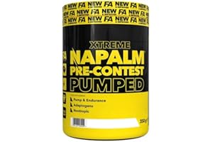 ZEROLAB FA NAPALM PRE-CONTEST PUMPED Saveur Lychee, 350 g
