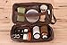 Genuine Leather Dopp Kit Shaving Accessory Toiletry Travel Wash Bag for Men (Vintage Brown)