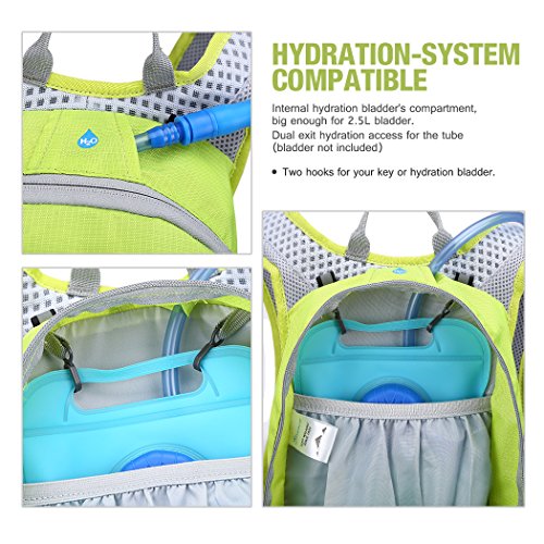 Mardingtop Fahrradrucksäcke Fahrrad Schulter Rucksack Wander Reisetasche Backpacks für Outdoor Radsport Reiten Bergsteigen - 5
