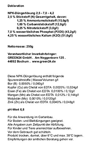 Blauregen-Dünger Goldregen-Dünger Flüssigdünger HIGHTECH - 2