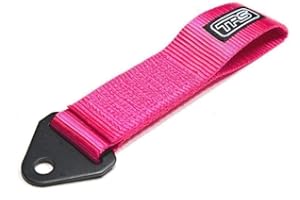 TRS-MOTORSPORT NEON PINK Original TRS Schlaufe Universal Abschleppschlaufe Abschleppöse Racing Tow Hook JDM Tuning, TRS-AS-PINK