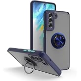 Case Compatible with Coverzone Samsung Galaxy A55 Thunder Hux Ring Cover 360&deg; Rotatable With Stylish and Decorative Model Stand