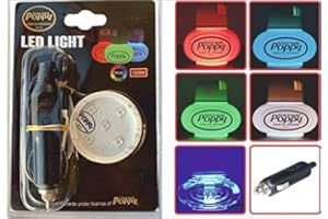 GRACE MATE POPPY Base LED Gracemate Poppy RVB avec Cigarette adaptor