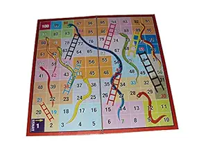 Akki World Ludo, Snake and Ladder Board Game