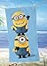Produktbild Minions Strandtuch FUN Global Labels Velours 75 x 150 "G 95 400 MI9 100"