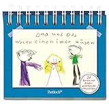 Image de Oma und Opa wolen einen imer küsen: 24 Karten mit Kindersprüchen für Oma & Opa