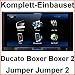 Produktbild Kenwood DMX100BT Bluetooth USB MP3 WMA Einbauset für FIAT Ducato Boxer Jumper
