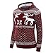 Produktbild Weihnachten Umstandsmode Damen Umstandspullover Stillpullover Christmas Kapuzenpullover Schwangerschaft Langarmshirt Winter Warm Langarm Hoodie Oberteile Tops Schwarz Rot Weinrot...