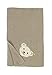 Steiff Unisex Baby Decke Strick 80 x 100 cm Scarf, Brown (fungi Brown 6043), One Size (Manufacturer size: 0)