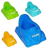 Töpfchen / Nachttopf - groß - mit großer Lehne + Spritzschutz - Auto / Fahrzeug - Babytöpfchen / Kindertopf / Lerntöpfchen - Toilettentrainer Klositz WC Sitz Toilettensitz Babytopf Rückenlehne - für Kinder Mädchen Jungen