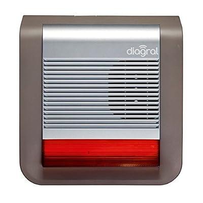 Diagral Sirene exterieure avec flash lumineux 50AAX alarme DIAGRAL