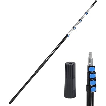 BTOER Paint Brush Extender Paint Roller Extension Pole Clamping Tool Telescopic Rod Paint Handle Tool For Painting The Ceiling - View #3