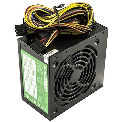 Tacens Anima APII500 - Fuente de alimentaci  n para Ordenador  500W  ATX  12V  14dB  Ventilador 12 cm  Anti-vibraci  n  haswell Ready  Color Negro