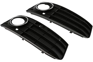 MAGIDEAL 1 Paio Copertura Paraurti Anteriore Luce Nebbia Griglia Per Audi A4 B8 A4l 2009 2010 2011