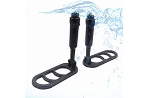 SHRXY Detector de Metales Impermeable Buceo Versión Plegable Pulso Bobina Pulso Exploración Detección (Black)