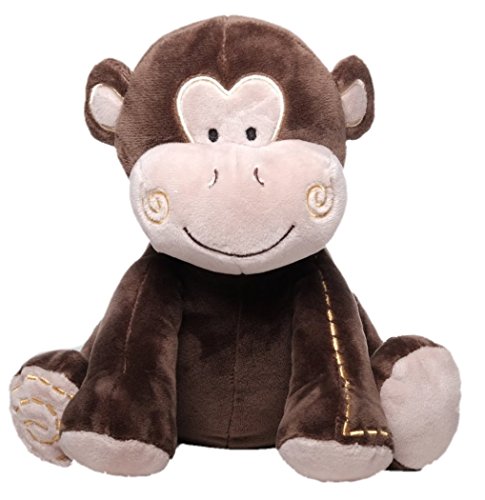 Preisvergleich Produktbild Inware 8430 - Kuscheltier Affe Baldi, braun / beige,18 cm