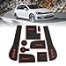 Produktbild Suparee Anti-Rutsch-Auto Cup Mat mit Schwer entflammbar, Haltbarkeit, Car Styling Interior Rubber Mat Zubehör (9pcs)