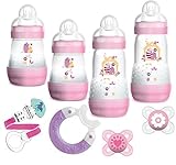 Der Effekt: 80% weniger Koliken*. Die MAM Anti-Colic wird von 99% der Babys sehr gut akzeptiert.**.