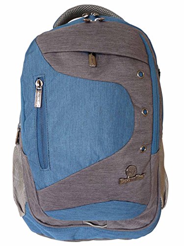 Preisvergleich Produktbild SUPREME Premium Laptop Rucksäcke - WASSERDICHT Jacquard Rucksack / Ipad Tablet Rucksack / Handgepäcksgröße Macbook / Bis zu 15,6 Zoll Bildschirme / 24 Liter 45x30x18cm / Roamlite RL912 Jade / Grau