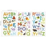 Decowall DA-1608P1513 Dschungeltiere Alphabet Wandsticker Wandaufkleber Wandtattoo Kinderzimmer - 4